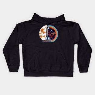 Black Panther Art - NASA Space Badge 140 Kids Hoodie